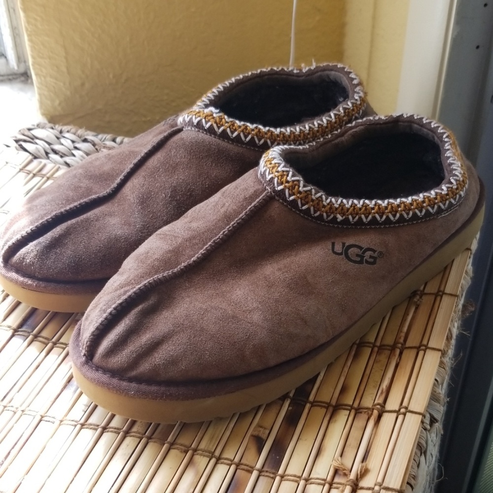 mens Ugg Tasman Suede Shearling size 12